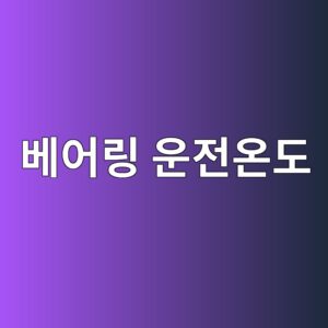 베어링 운전온도 트렌드 분석으로 초기 이상 징후를 잡아내는 방법 4 ebb2a0ec96b4eba781 ec9ab4eca084ec98a8eb8f84 1786609169