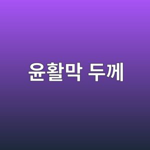 윤활막 두께와 유막계수(Λ값)의 관계 2 ec9ca4ed999ceba789 eb9190eabb98 1785761788